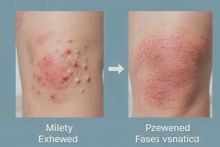 高齡老人全身起濕疹能徹底自愈嗎(圖1)