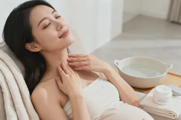 產(chǎn)婦脖子經(jīng)常起濕疹能夠徹底治愈嗎(圖1)