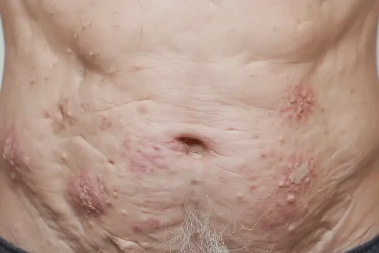 老人肚子長濕疹可不可以徹底自愈(圖4)