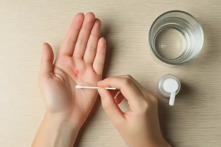 青少年手上偶爾起濕疹能夠徹底治愈嗎(圖2)