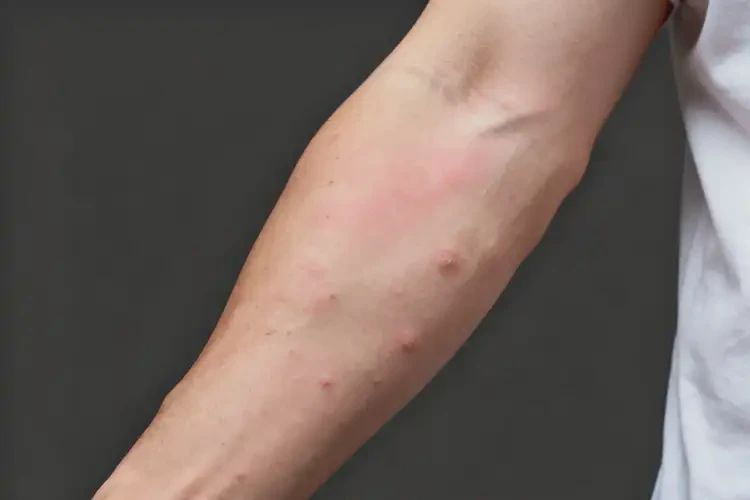 男性手臂偶爾長(zhǎng)濕疹不管它會(huì)自己好嗎(圖4)