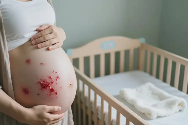 產(chǎn)婦身上有濕疹不管它會自己自愈嗎(圖3)