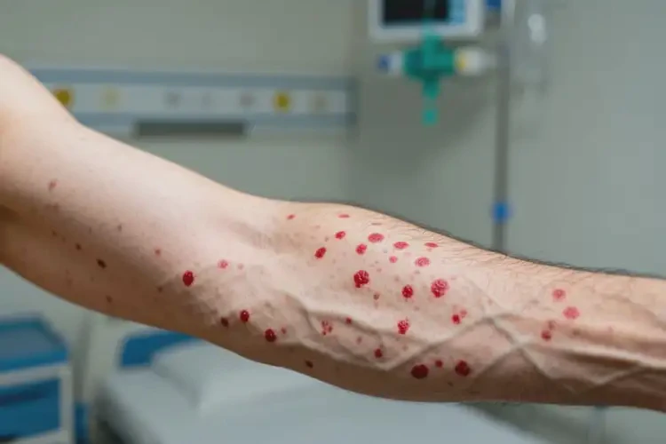 男人手臂容易起濕疹不管它會自己自愈嗎(圖3)