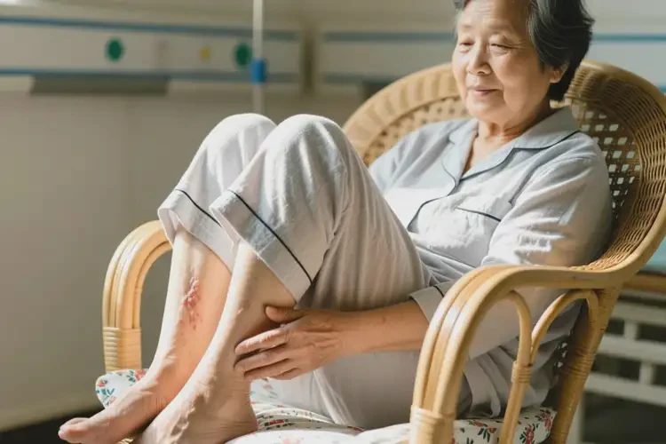 老年人大腿上偶尔起湿疹能彻底自愈吗(图3)