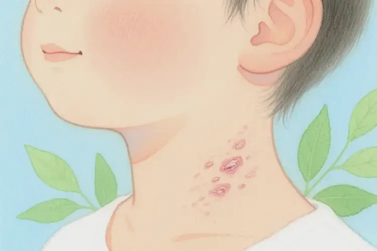 兒童脖子有濕疹不管它會自己好嗎(圖4)