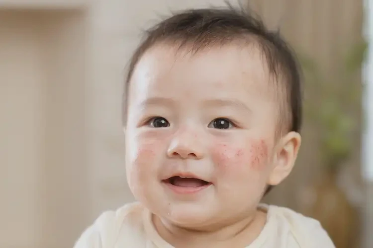 寶寶面部偶爾起濕疹可不可以徹底自愈(圖4)