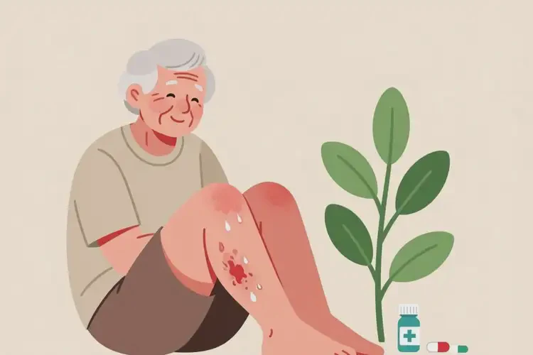 老年人大腿長濕疹能不能徹底自愈(圖3)