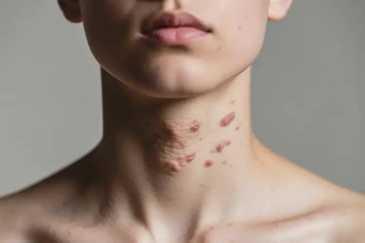 青年人脖子上出現(xiàn)濕疹可以徹底自愈嗎(圖2)