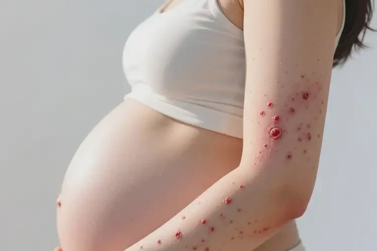 孕婦手臂經(jīng)常長(zhǎng)濕疹不管它會(huì)自己自愈嗎(圖2)