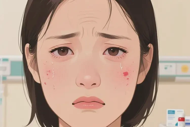 女人臉上經(jīng)常長濕疹可不可以徹底自愈(圖4)