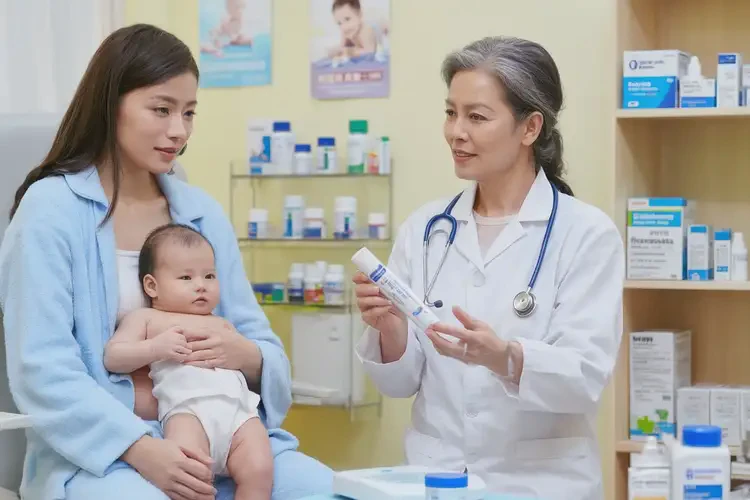 產(chǎn)婦手臂上出現(xiàn)濕疹不管它會(huì)自己好嗎(圖1)