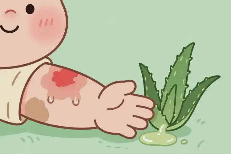 寶寶手臂上偶爾起濕疹可以徹底自愈嗎(圖1)