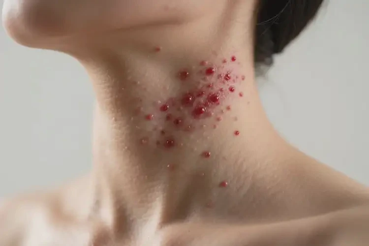 產(chǎn)婦脖子上經(jīng)常長濕疹能靠自己自愈嗎(圖2)