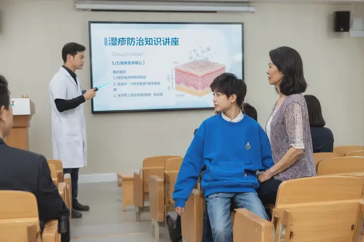 青少年小腿經(jīng)常長濕疹能徹底自愈嗎(圖1)