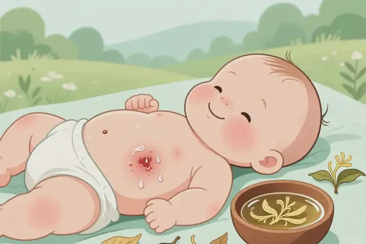 嬰幼兒肚子偶爾起濕疹可以徹底自愈嗎(圖2)