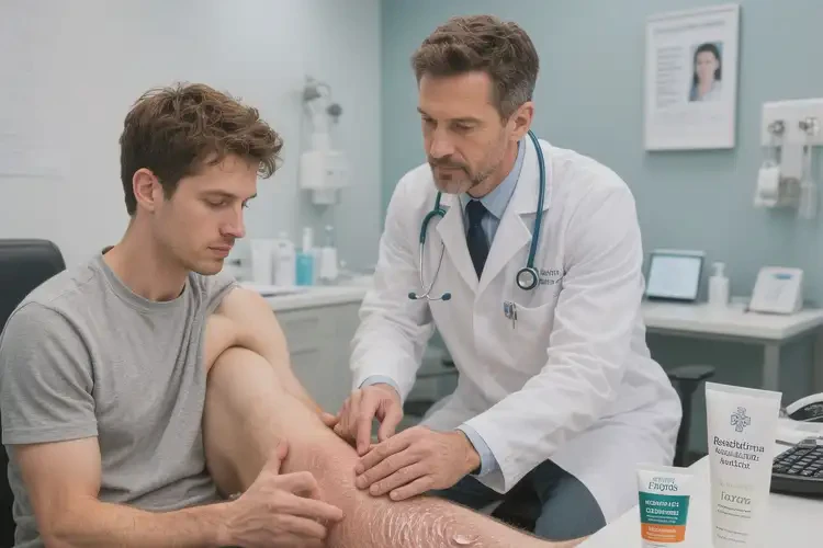 男生小腿上容易长湿疹可以彻底自愈吗(图2)