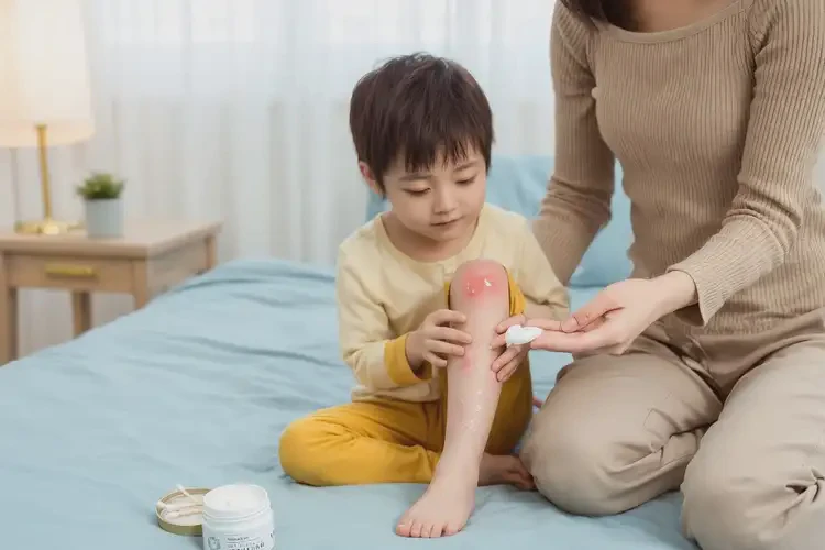 小孩屁股出現(xiàn)濕疹能夠徹底治愈嗎(圖3)