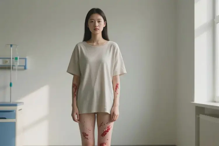 女生全身有濕疹不管它會自己痊愈嗎(圖4)