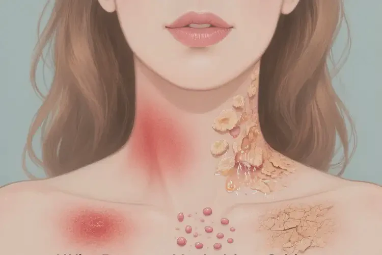 女性脖子偶爾長濕疹不管它會自己自愈嗎(圖2)
