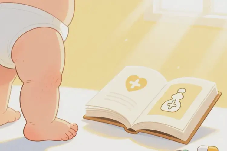 幼兒肛周偶爾起濕疹可以徹底自愈嗎(圖1)