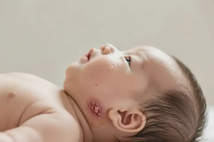 嬰兒脖子容易長濕疹能夠徹底治愈嗎(圖2)