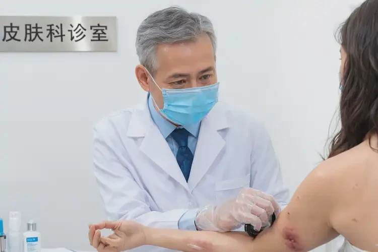 男生脖子偶爾起濕疹不管它會自己好嗎(圖1)