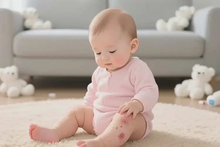 嬰幼兒小腿上出濕疹可不可以徹底自愈(圖4)