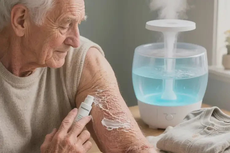 老年人身上容易起濕疹不管它會(huì)自己痊愈嗎(圖2)