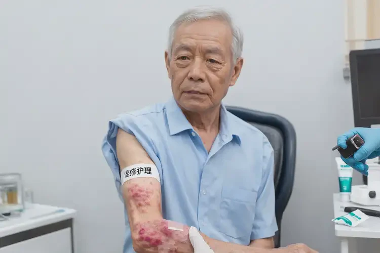 老人手臂容易起濕疹能徹底自愈嗎(圖4)