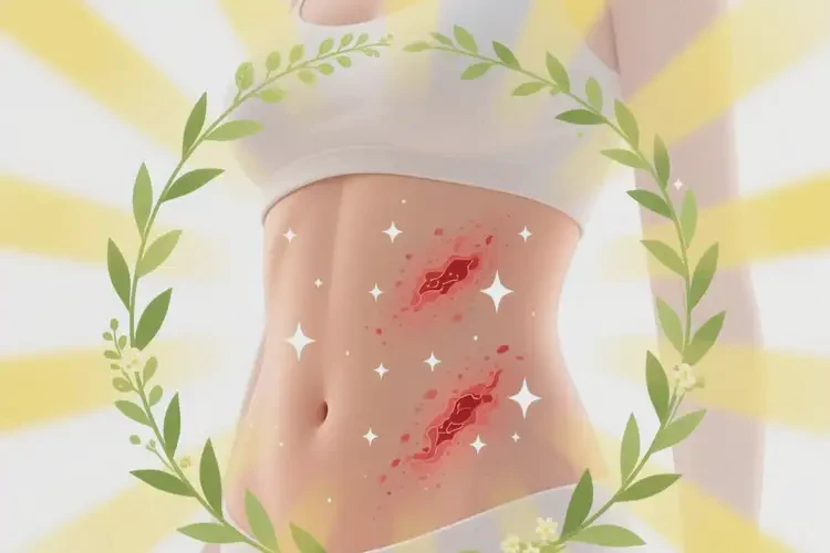 女性肚子上起濕疹不管它會自己自愈嗎(圖1)