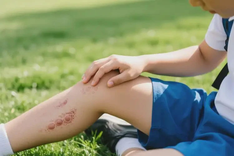 中學生小腿上容易起濕疹不管它會自己痊愈嗎(圖4)