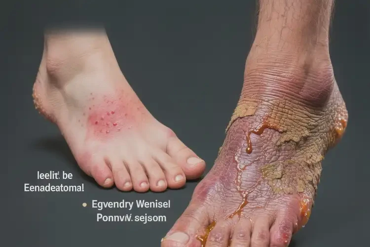 大學(xué)生腳上容易長濕疹不管它會自己痊愈嗎(圖3)