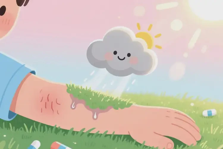 少兒手臂上經(jīng)常長濕疹能靠自己自愈嗎(圖2)