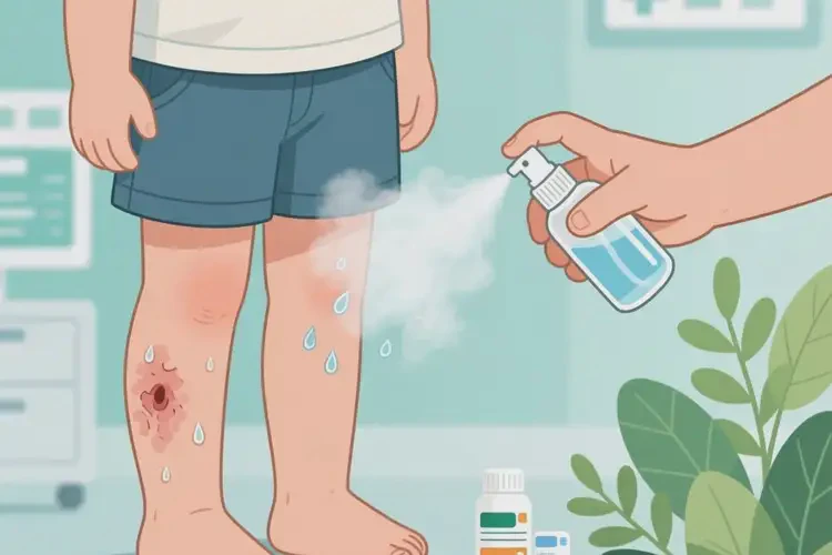 少儿小腿出湿疹能够彻底治愈吗(图2)