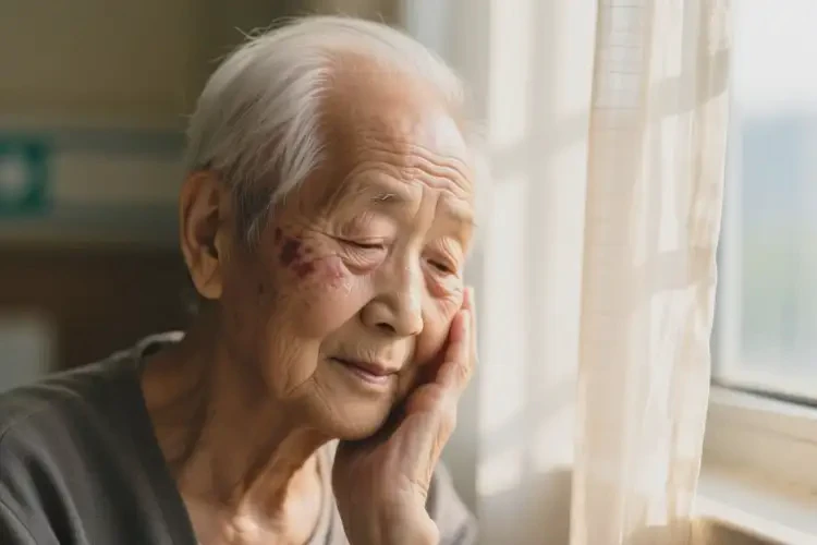 高齡老人面部起濕疹能徹底自愈嗎(圖3)