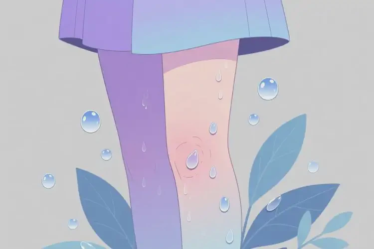 女生大腿上經(jīng)常起濕疹能徹底自愈嗎(圖1)