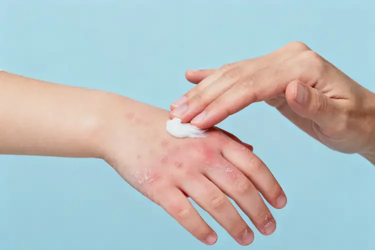 少儿手上容易长湿疹能够彻底治愈吗(图1)