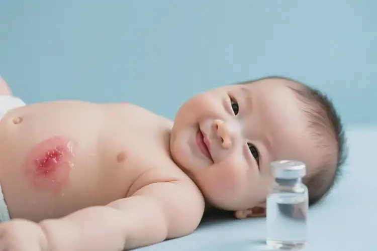 寶寶肚子上經(jīng)常長濕疹不管它會自己自愈嗎(圖2)