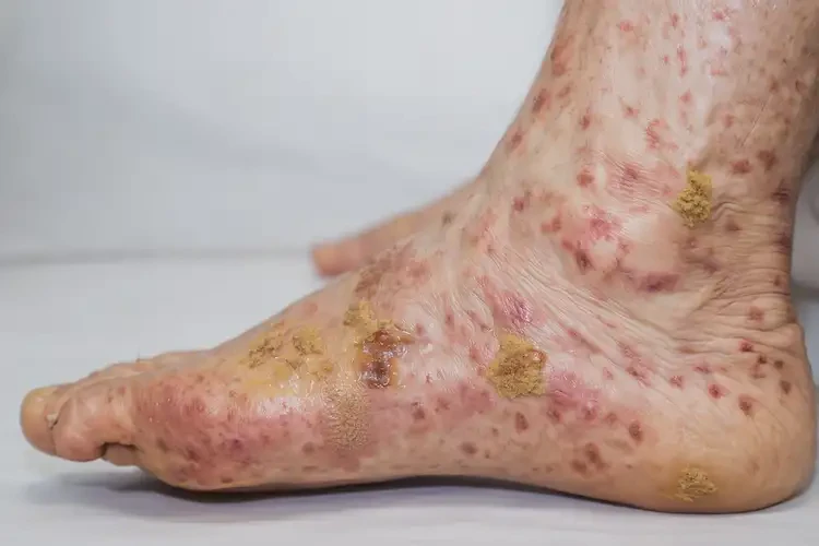 老年人小腿容易起濕疹不管它會自己好嗎(圖2)