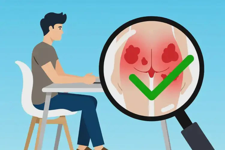 青年人肛周長濕疹不管它會自己自愈嗎(圖4)