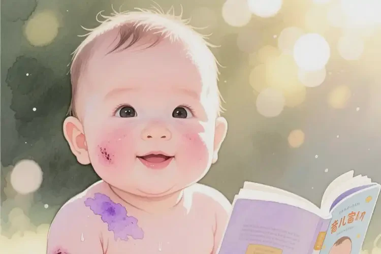 寶寶脖子出現(xiàn)濕疹不管它會自己自愈嗎(圖1)