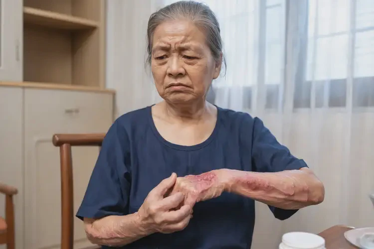 老年人四肢出濕疹可以徹底自愈嗎(圖4)