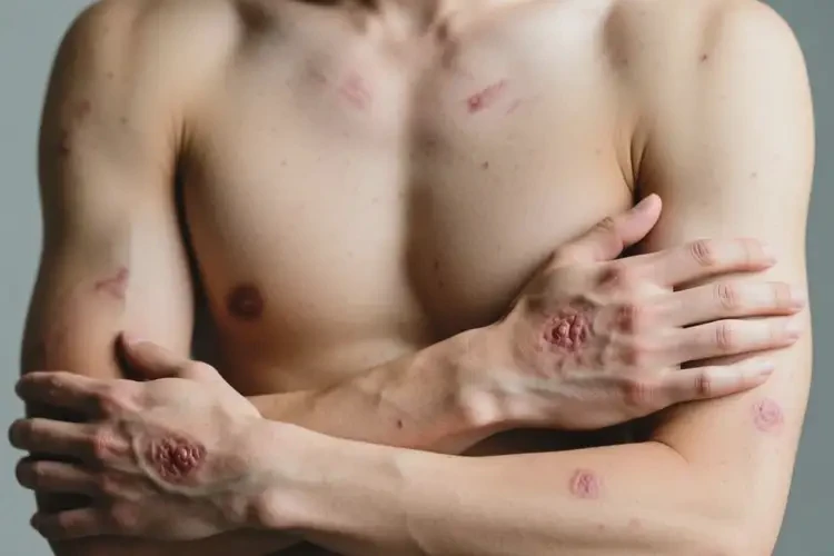 男人身上容易起濕疹可不可以徹底自愈(圖1)