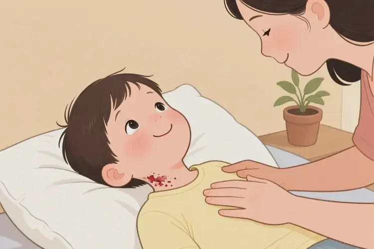 少兒脖子出現(xiàn)濕疹能徹底自愈嗎(圖3)