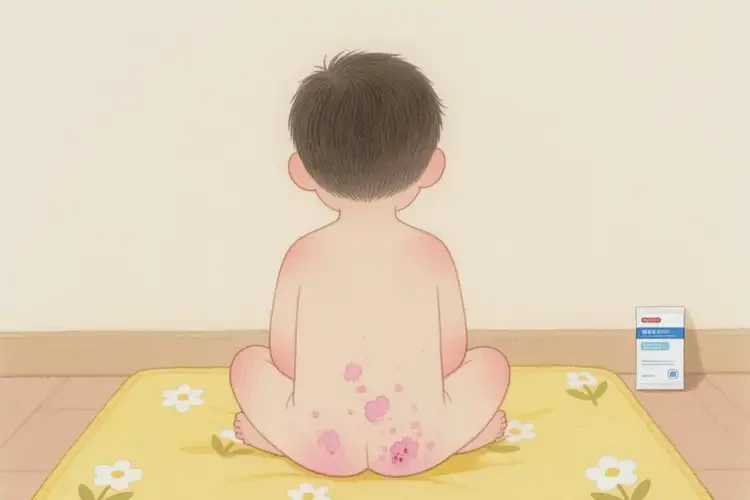 小学生屁股长湿疹能靠自己自愈吗(图1)