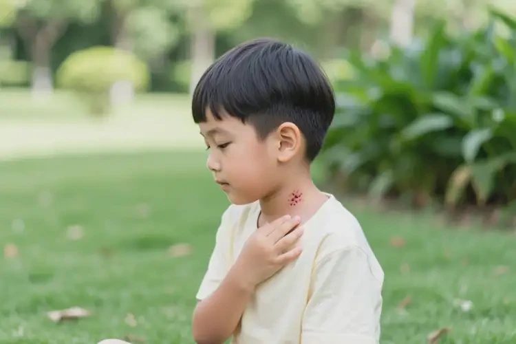 小學(xué)生脖子上有濕疹可不可以徹底自愈(圖3)