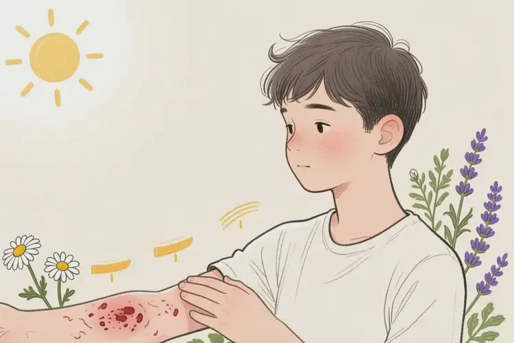 男生身上有濕疹不管它會自己痊愈嗎(圖2)