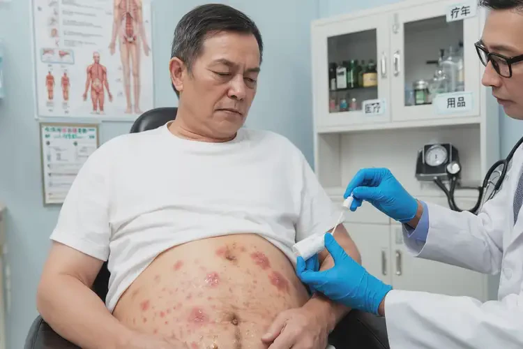 男性肚子上經(jīng)常長濕疹能夠徹底治愈嗎(圖3)