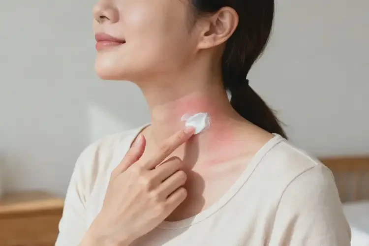 哺乳期媽媽脖子容易長濕疹可不可以徹底自愈(圖4)