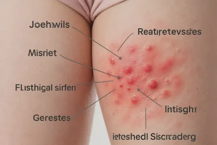 女性大腿上出現(xiàn)濕疹不管它會自己痊愈嗎(圖3)